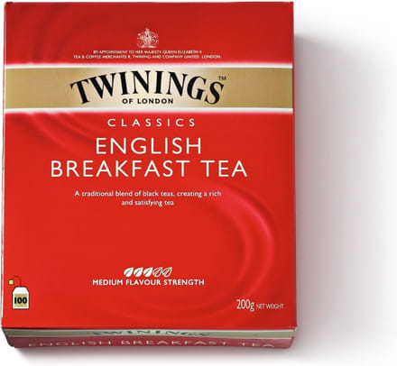 Twinings - English Breakfast Thee - 100 zakjes