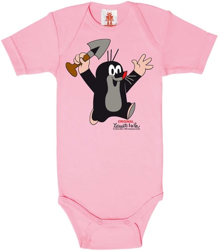 Logoshirt Babybody mit Print Der kleine Maulwurf