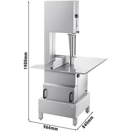 GGM Gastro Knochensäge - 3100mm Sägeband - max. Schnitthöhe: 420mm