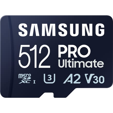 Samsung Pro Ultimate - Micro SD Kaart - Inclusief SD Adapter - 512 GB