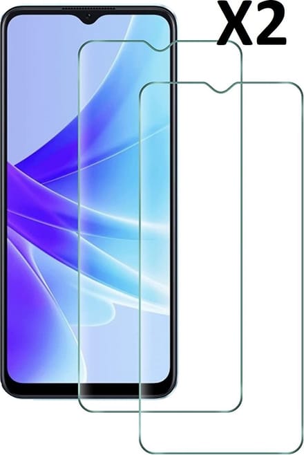Screenprotector geschikt voor Oppo A57s screenprotector Beschermglas 2 pack - Screenprotector geschikt voor Oppo A57/A57e/A57s/A77/A77s screen protector glas
