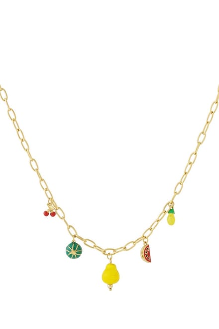 Citrusbloesem ketting goud