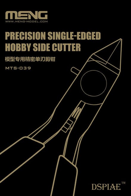 Meng Model Klustang - MTS039 Precision Single-Edged Hobby Side Cutter Gereedschap