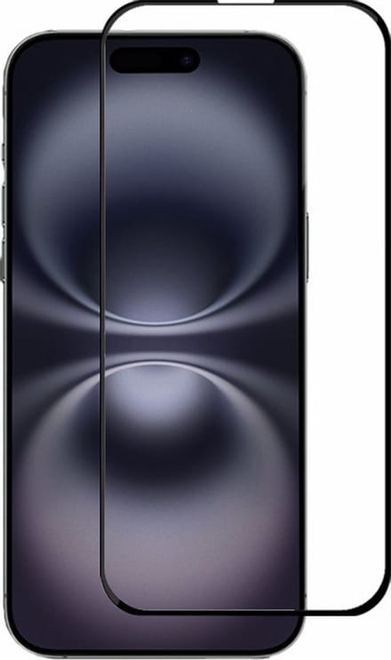 Full Cover Screenprotector Geschikt Voor iPhone 16 - Volledige Beschermglas - PREMIUM Tempered Glass - 1 stuk