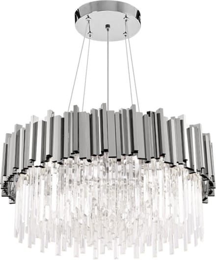 Toolight App1480-1C Plafonnière Chroom 40X40X13,5Cm