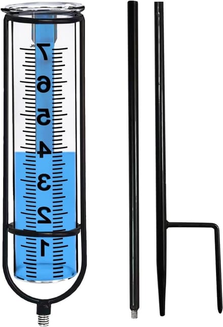 Regenmeter - Watermeter - Neerslag Meten - Verstelbare Hoogte - 70 cm - Transparant