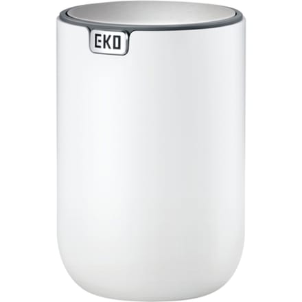 Afvalbak EKO Fandy 2 tafelmodel met swingdeksel 2,2 liter wit