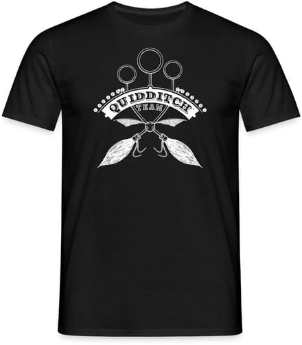 Harry Potter Quidditch Team T-Shirt Heren