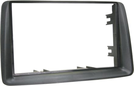2-DIN Paneel geschikt voor Fiat Panda 2003-2012 Kleur: Grijs
