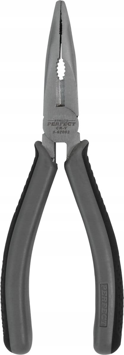 Stalco Perfect Verlengde Gebogen Tang 200mm - Precisie en Duurzaamheid