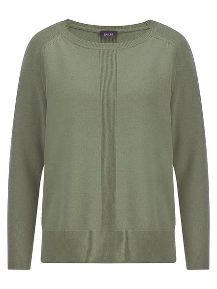 trui ronde hals Van BASLER groen
