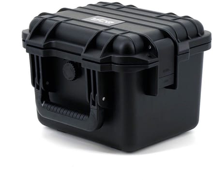 Universele Hardcase Flightcase met Plukschuim - 30 x 24 x 21 cm - Opbergkoffer - Zwart - 300