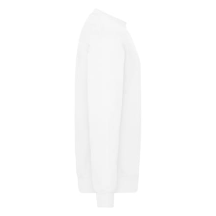 Fruit of the Loom Heren Klassiek 80/20 Ingezet Sweatshirt (Wit)