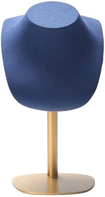 Sieradenrek - Kettinghouder - Sieraden Presentatie - Luxe Fluweel - 2.54 cm - Zwart
