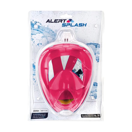 Alert Splash Duikbril Masker S-M Roze