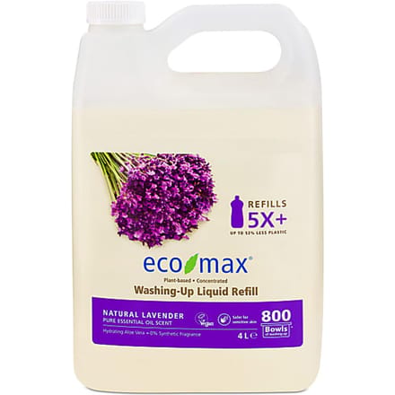 Eco-Max Vloeibaar Afwasmiddel - Natuurlijke Lavendel 4L