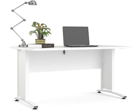 Giga Living Bureau Prima - Wit - 150x80x75cm