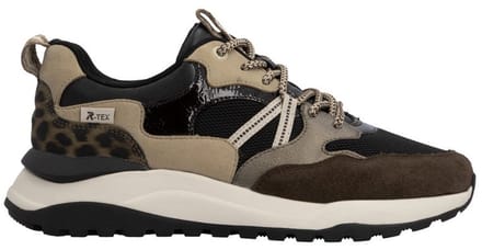Rieker - Sneakers Laag Donkerbruin 38