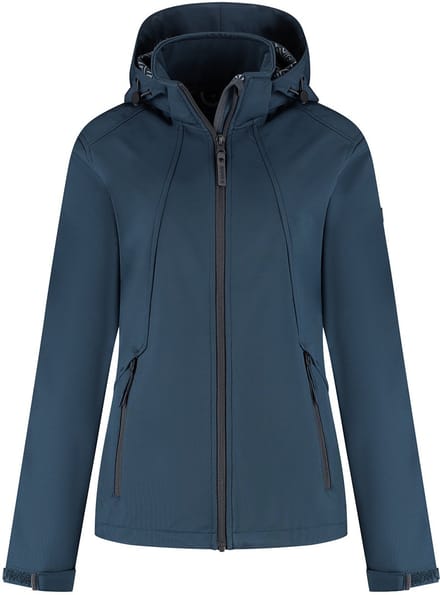 Kjelvik Outdoorjas Cleo Donkerblauw