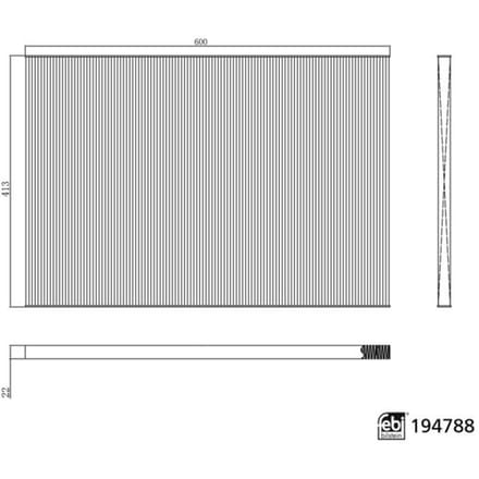 Cabinefilter FEBI BILSTEIN 194788