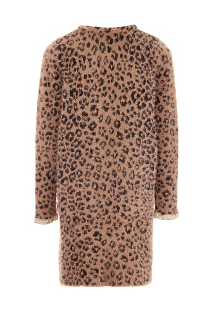Faina Vest Dames Donker roze zwart