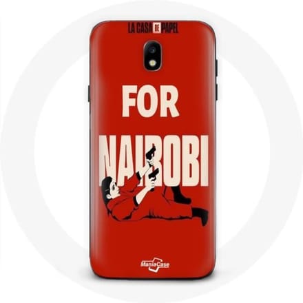 Coque Samsung Galaxy J3 2017 La casa de papel Nairobi dessin