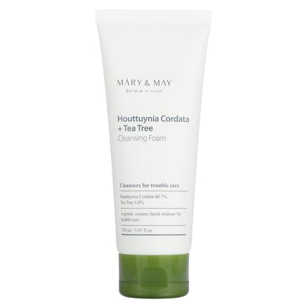 Mary & May Mary &amp; May Houttuynia Cordata + Tea Tree Cleansing Foam 150 ml
