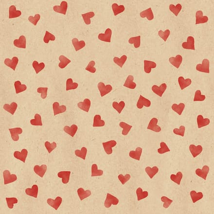 Servetten 33x33cm 20 stuks Verpakking By Nature My Heart