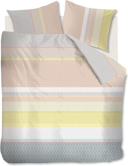 Beddinghouse Dolly Dekbedovertrek - Yellow - Katoen - 200x200/220 cm