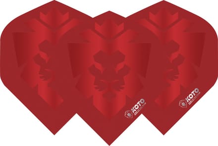 KOTO Red Emblem NO2 - Dart Flights
