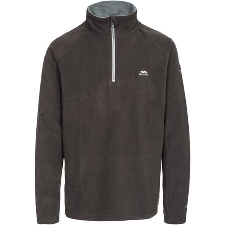 Trespass - Heren Blackford Microfleece (Zwart)