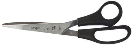 Schaar Quantore 210mm +plastic handvat zwart | 12 stuks