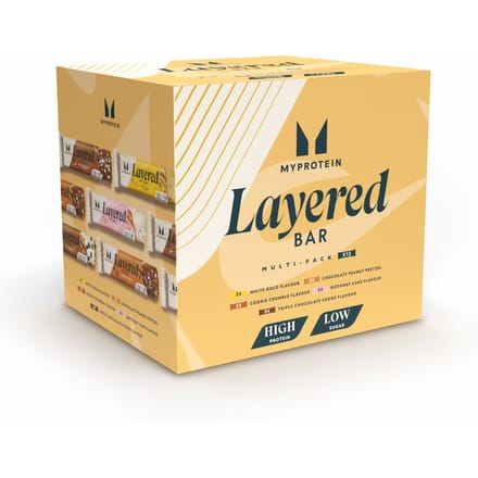 Eiwitreep met laagjes - 12servings - Variety