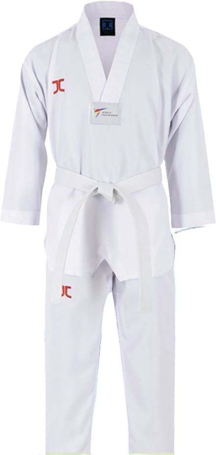 JCalicu Basic Uniform WT approved | Wit (Maat: 150)