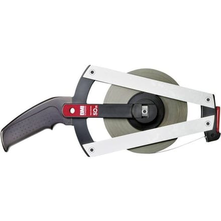 BMI Glasfaserbandmass 50m auf LM-Rahmen plus6 520041050A Rolmaat 50 m Glasvezel