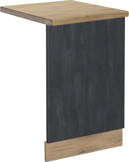 Vicco R-Line Frontpaneel – 45 cm WB Eik Zwart beton