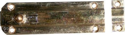 Qlinq Profielschuif Vlak - Messing - 80 x 25 mm