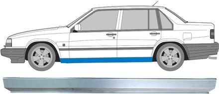 Reparatie dorpel voor Volvo 940 960 1990-1998 / Links