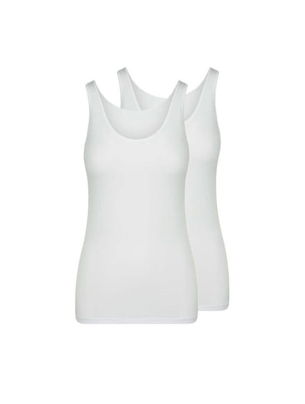 RJ Everyday 2-Pck Domburg Dames Shirt Wit XXL