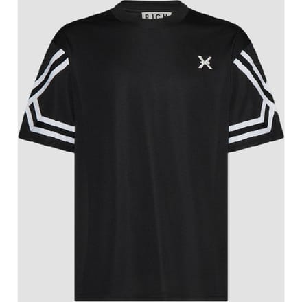 t-shirt met details zwart man