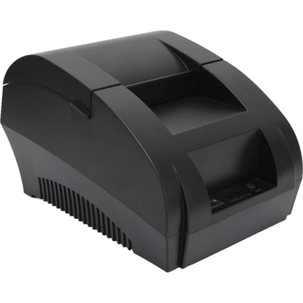 Imprimante d'étiquettes 90 mm/s Vitesse d'impression rapide Haute résolution Design compact Imprimante thermique UK Plug gray