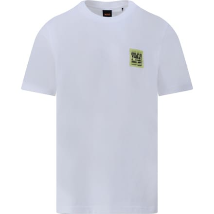 Boss Heren T-Shirt Wit 50561872/100 Te Movement