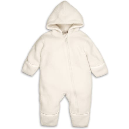 Lodger - Buitenpak - Baby - Wit - Teddy - Maat 68 - 2 Lagen & Waterafstotend