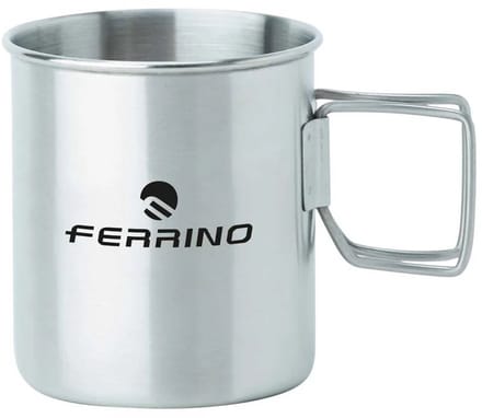 Ferrino Stainless Steel Mok Grijs