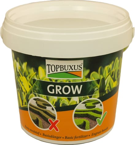 """TOPBUXUS GROW 500gr voor 10m2 Buxus, geen gele blaadjes"""