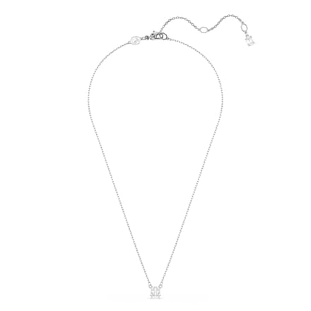 Swarovski 'Matrix' Vrouwen Basismetaal Ketting - Zilver 5701903