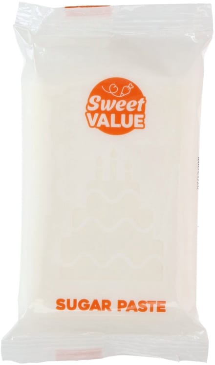 Sweet Value Fondant - Wit - 200 g - Suikerpasta - Rolfondant