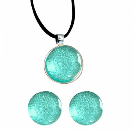 2- Delig- Veerle- Clip oorbellen 2 cm- Ketting