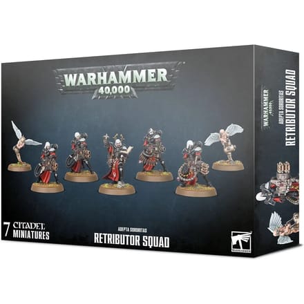 Beeldje Games Workshop Warhammer 40k - Adepta Sororitas Retributor Squad