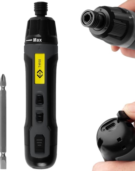 Oplaadbare Elektrische Schroevendraaier met Instelbaar Draaimoment en USB-C